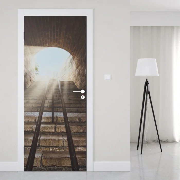 Türfolie Urbane Treppe Artikelbild 1