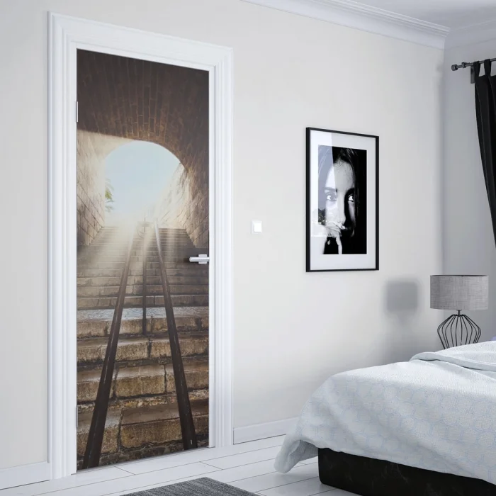 Türfolie Urbane Treppe Artikelbild 2