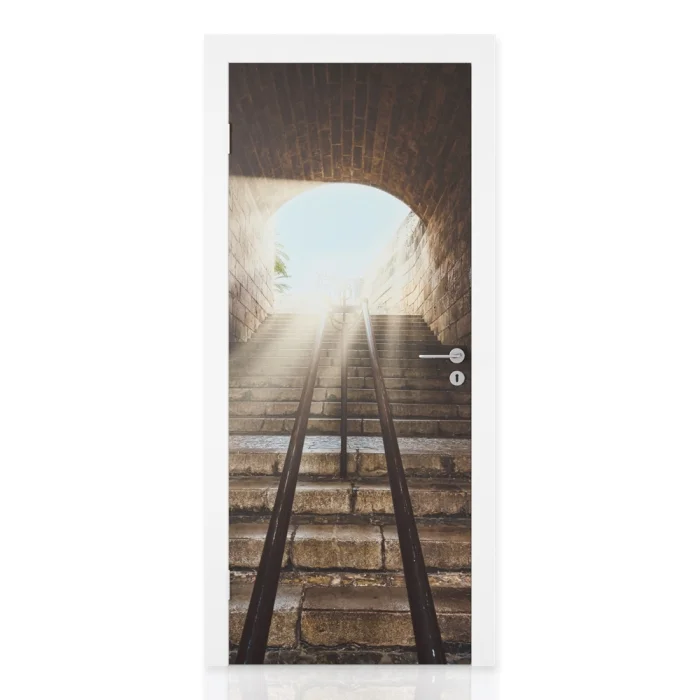 Türfolie Urbane Treppe Hauptbild 1