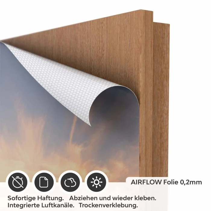 Türfolie Weg über die Hügel AIRFLOW Folie