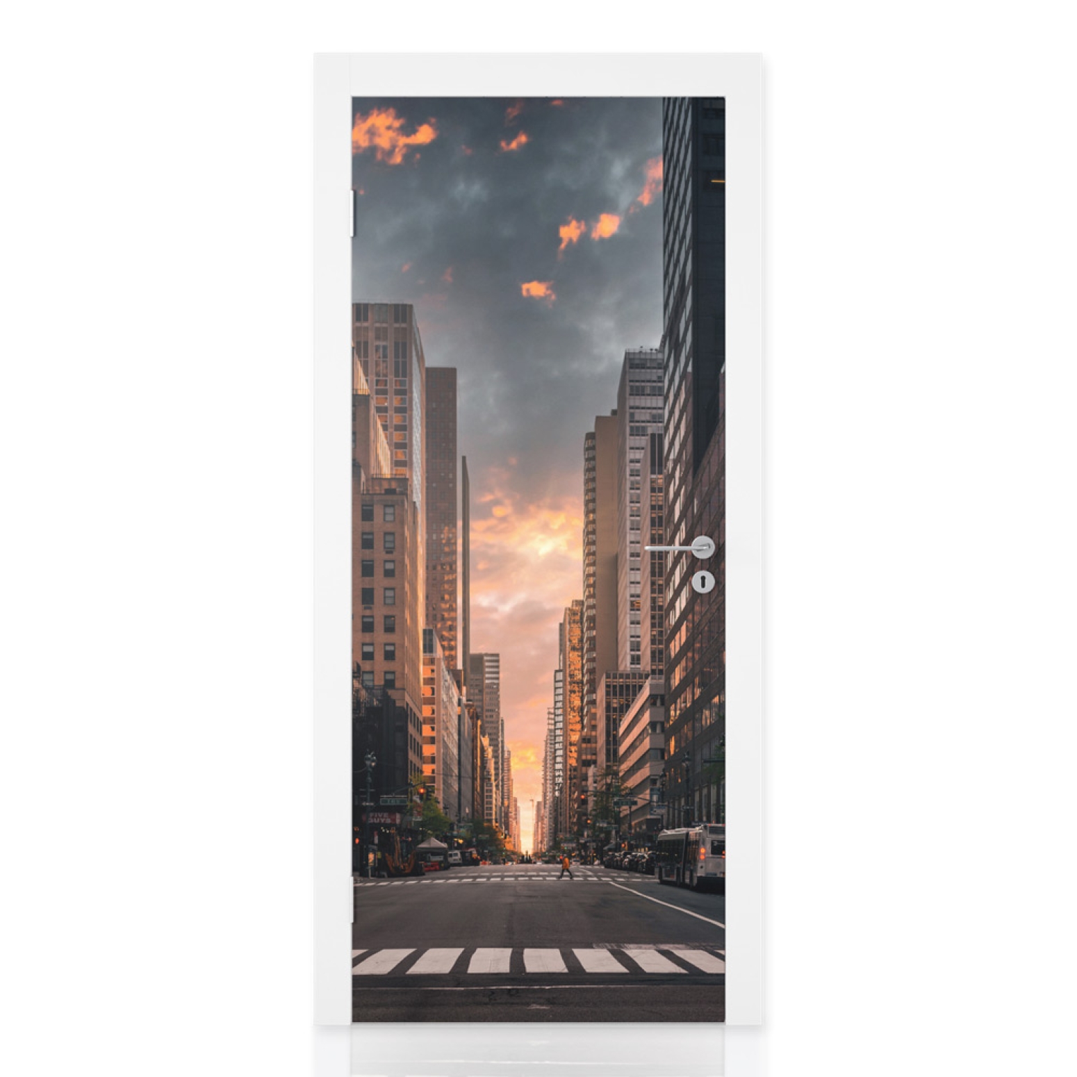 Türfolie Straße in New York Hauptbild 1