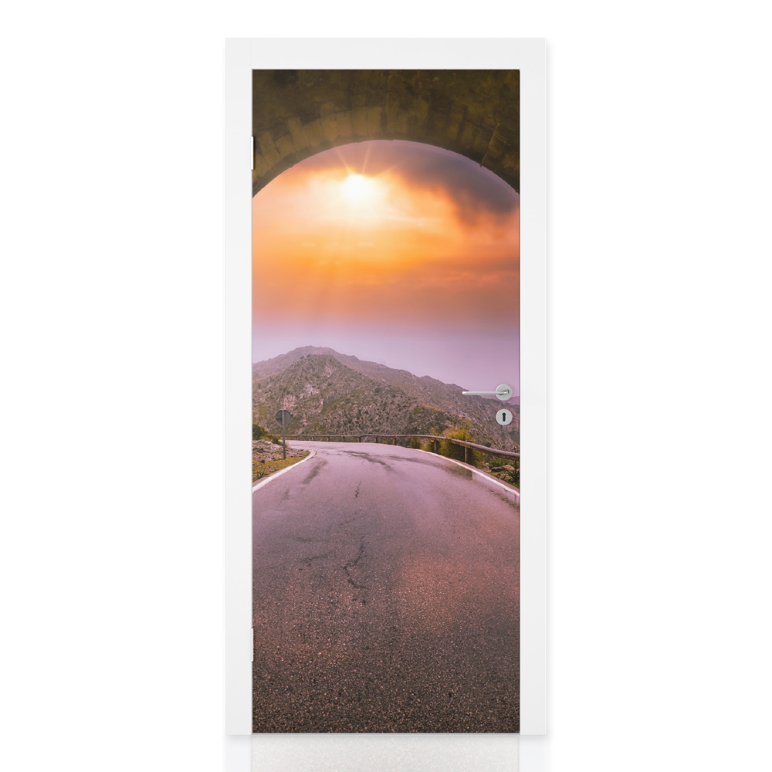 Türfolie Straße Sa Calobra Hauptbild 1