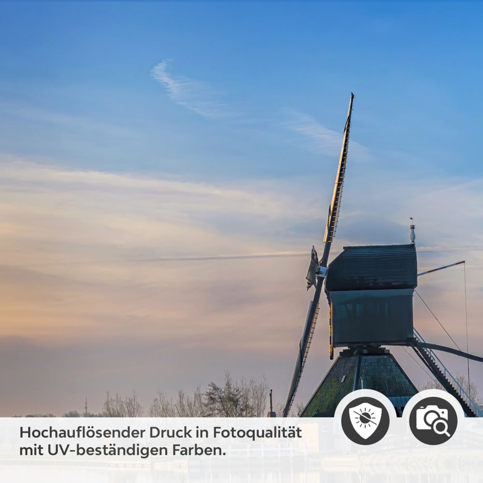 Türfolie Straße durch die Niederlande Detailbild 2