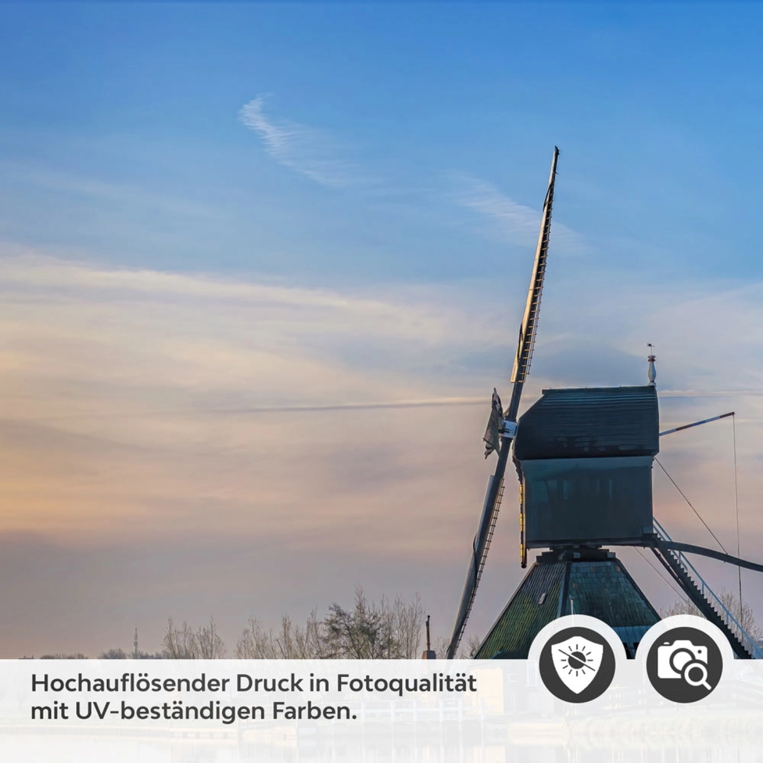 Türfolie Straße durch die Niederlande Detailbild 2