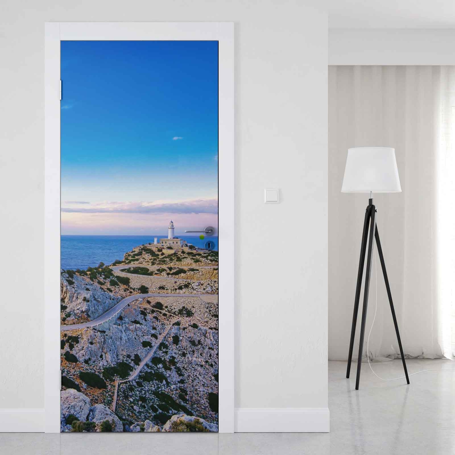 Türfolie Leuchtturm Cap Formentor Artikelbild 1