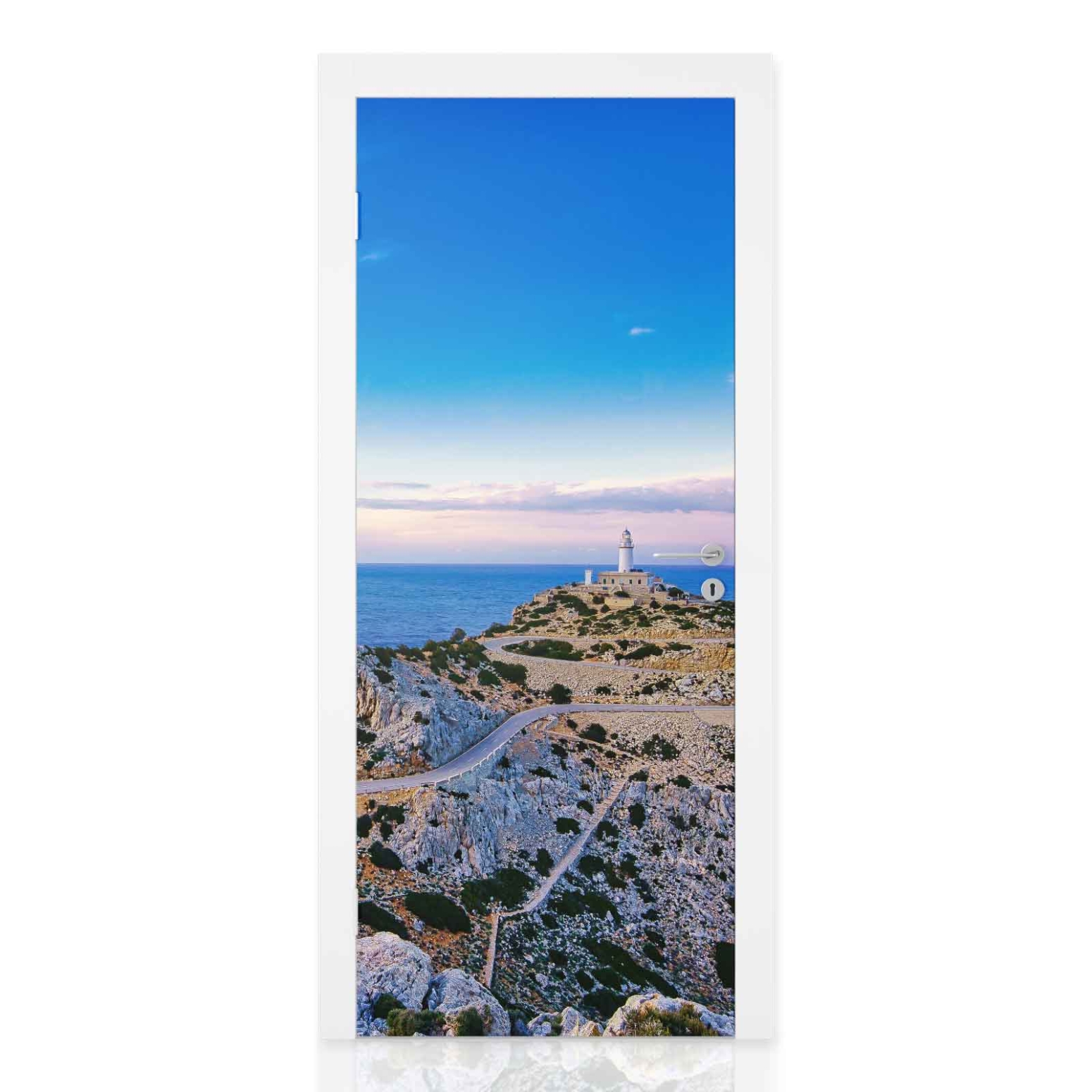 Türfolie Leuchtturm Cap Formentor Hauptbild
