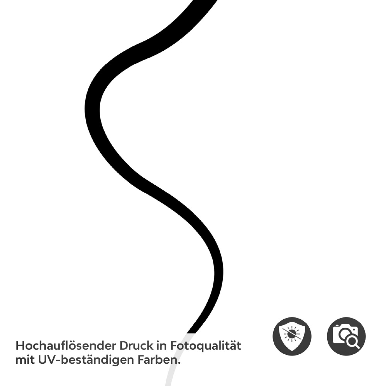 Türfolie geschwungene Linie Detailbild 2