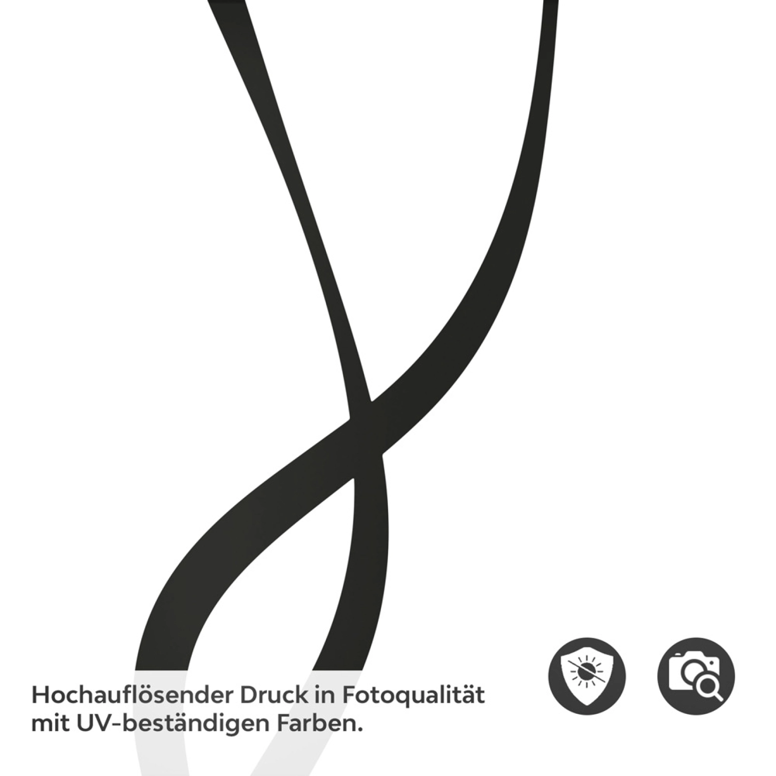 Türfolie zwei geschwungene Linien Detailbild 2