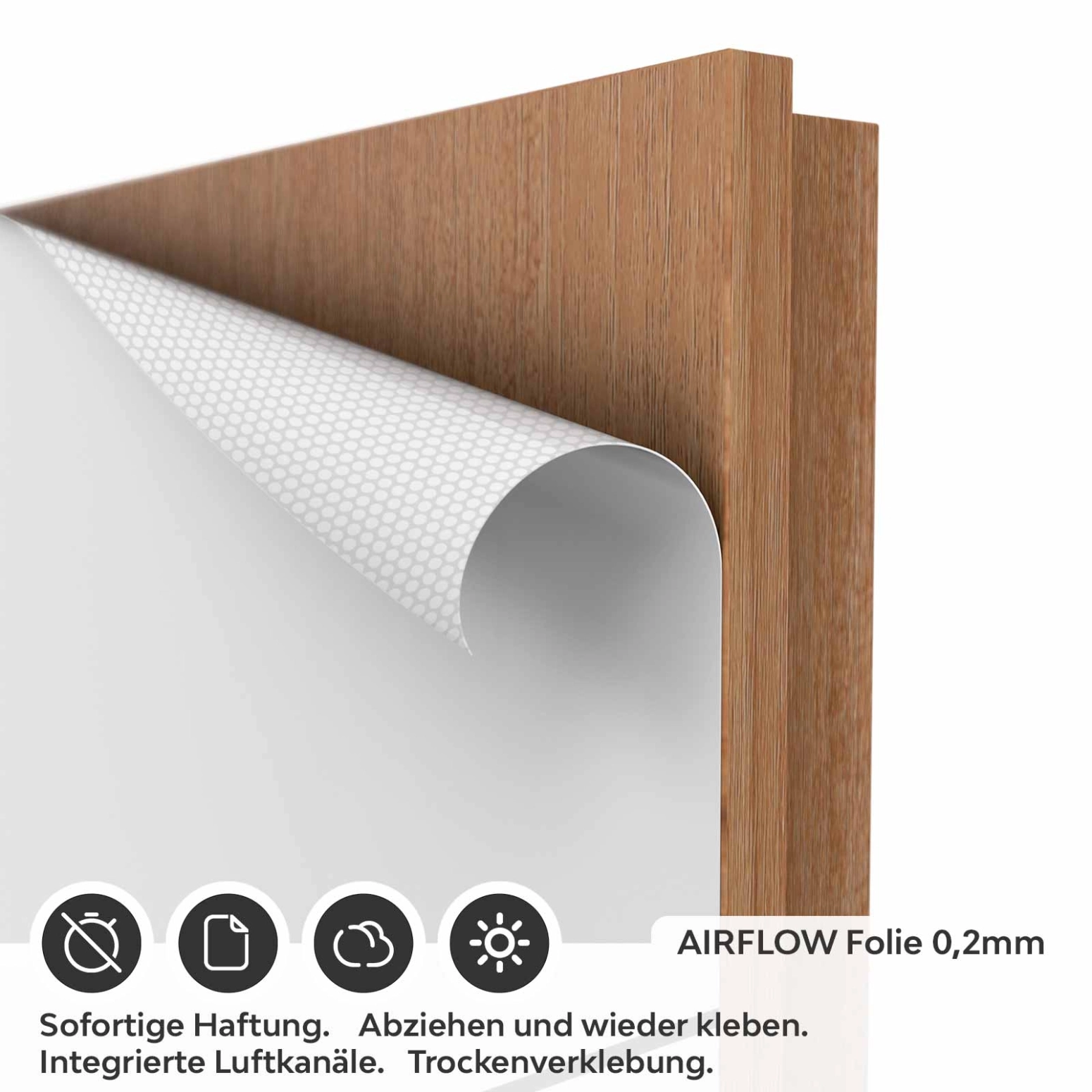 Türfolie simple Lines AIRFLOW Folie