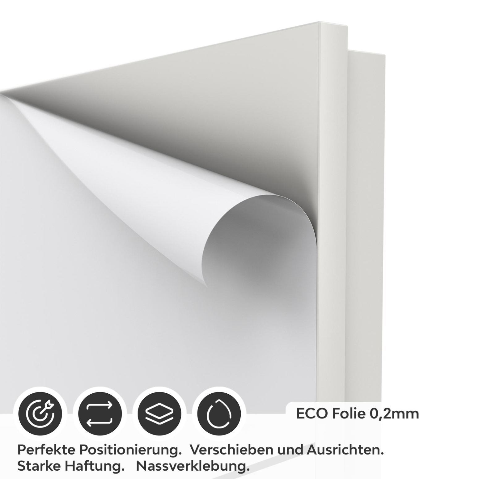 Türfolie simple Lines ECO Folie