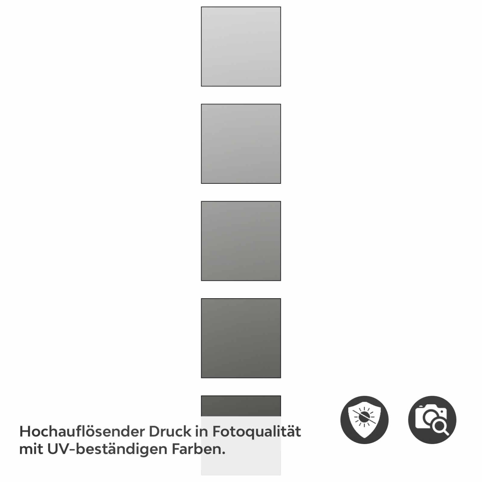 Türfolie graue Kachel mit Verlauf Detailbild 2