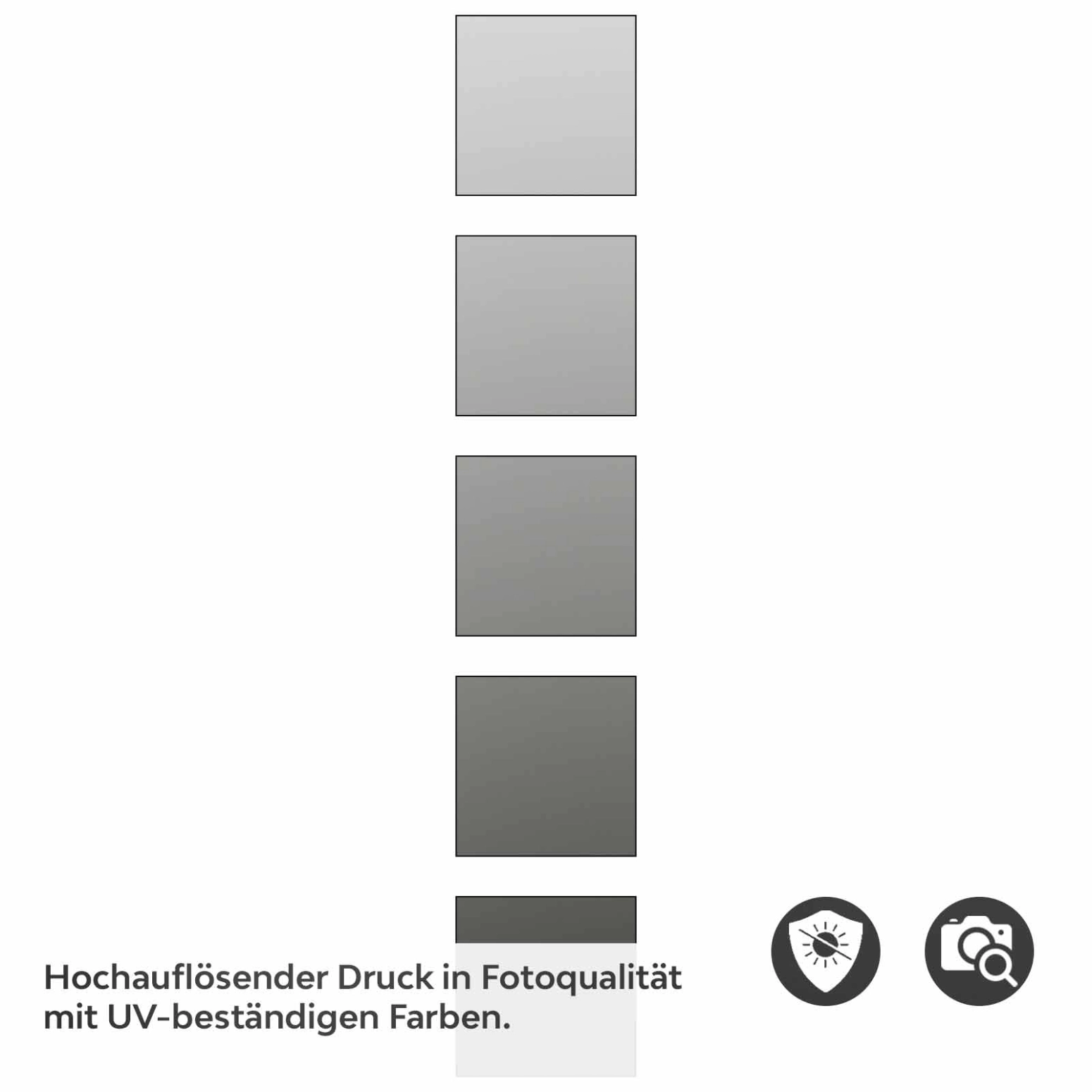 Türfolie graue Kachel mit Verlauf Detailbild 2