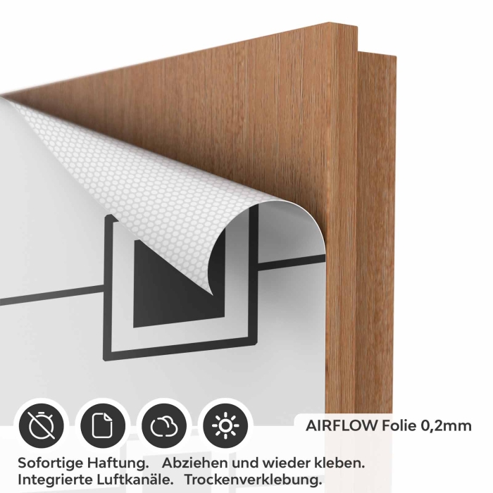 Türfolie Cuadrado AIRFLOW Folie