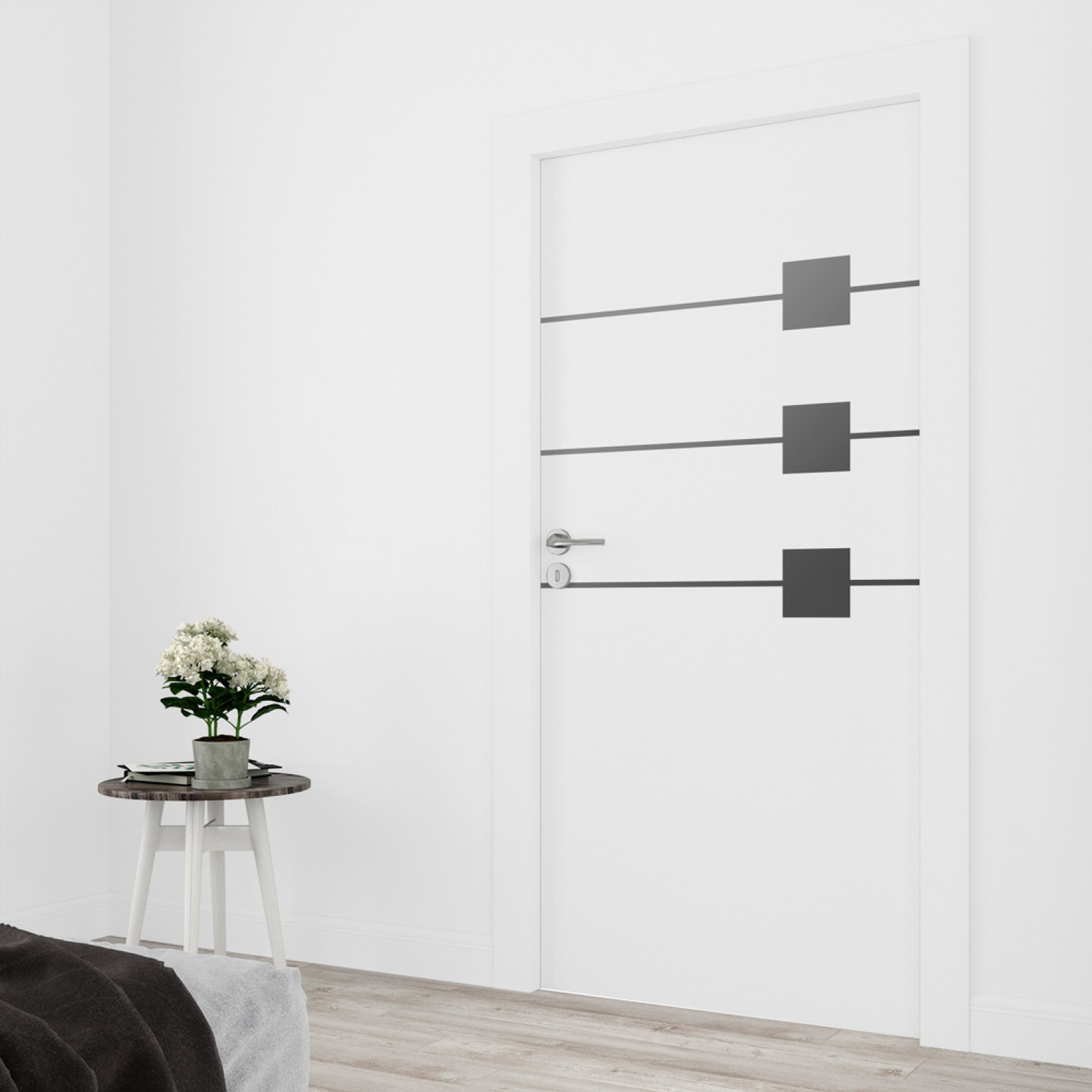 Türfolie Quadrate & Linien Artikelbild 2