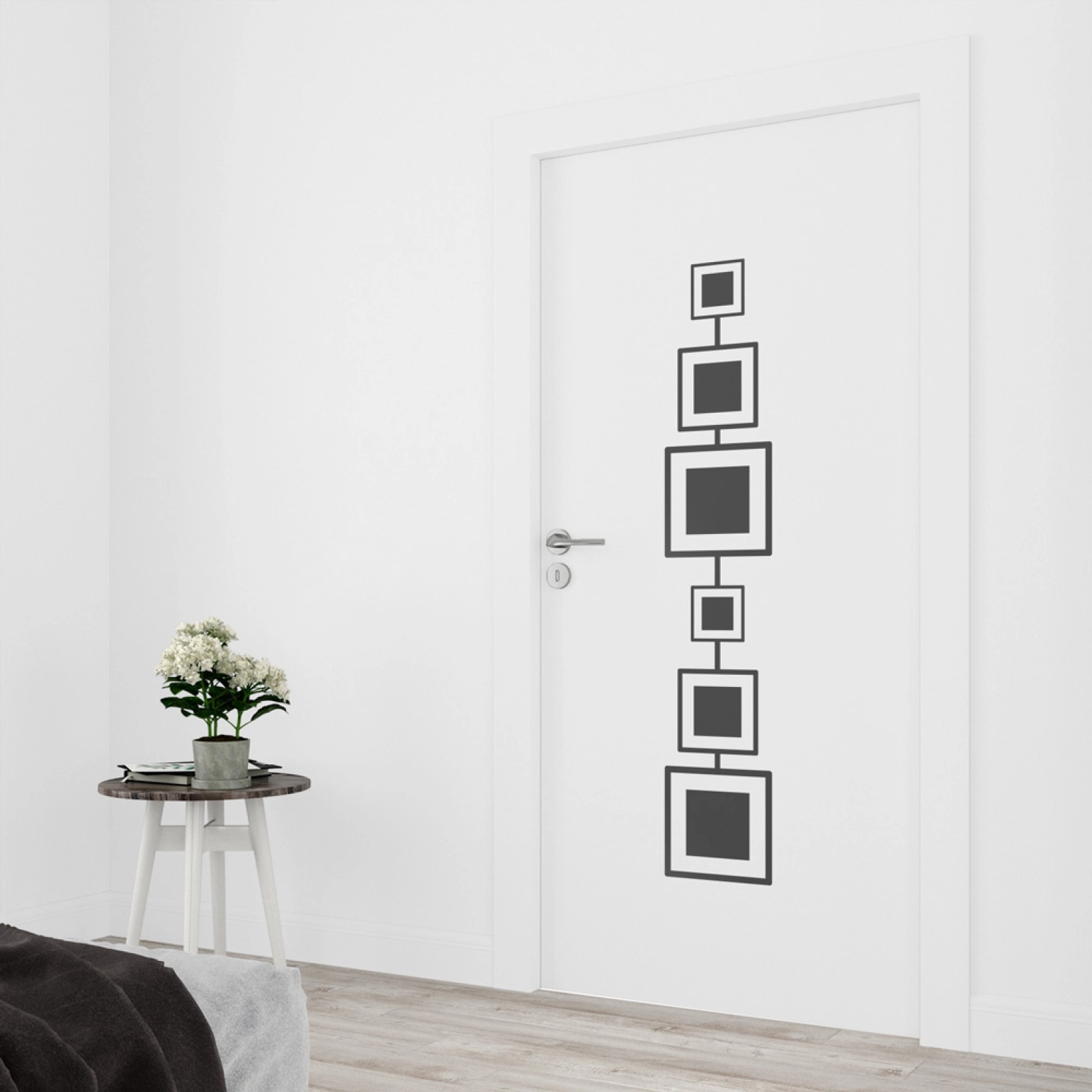 Türfolie angeordnete Quadrate Artikelbild 2