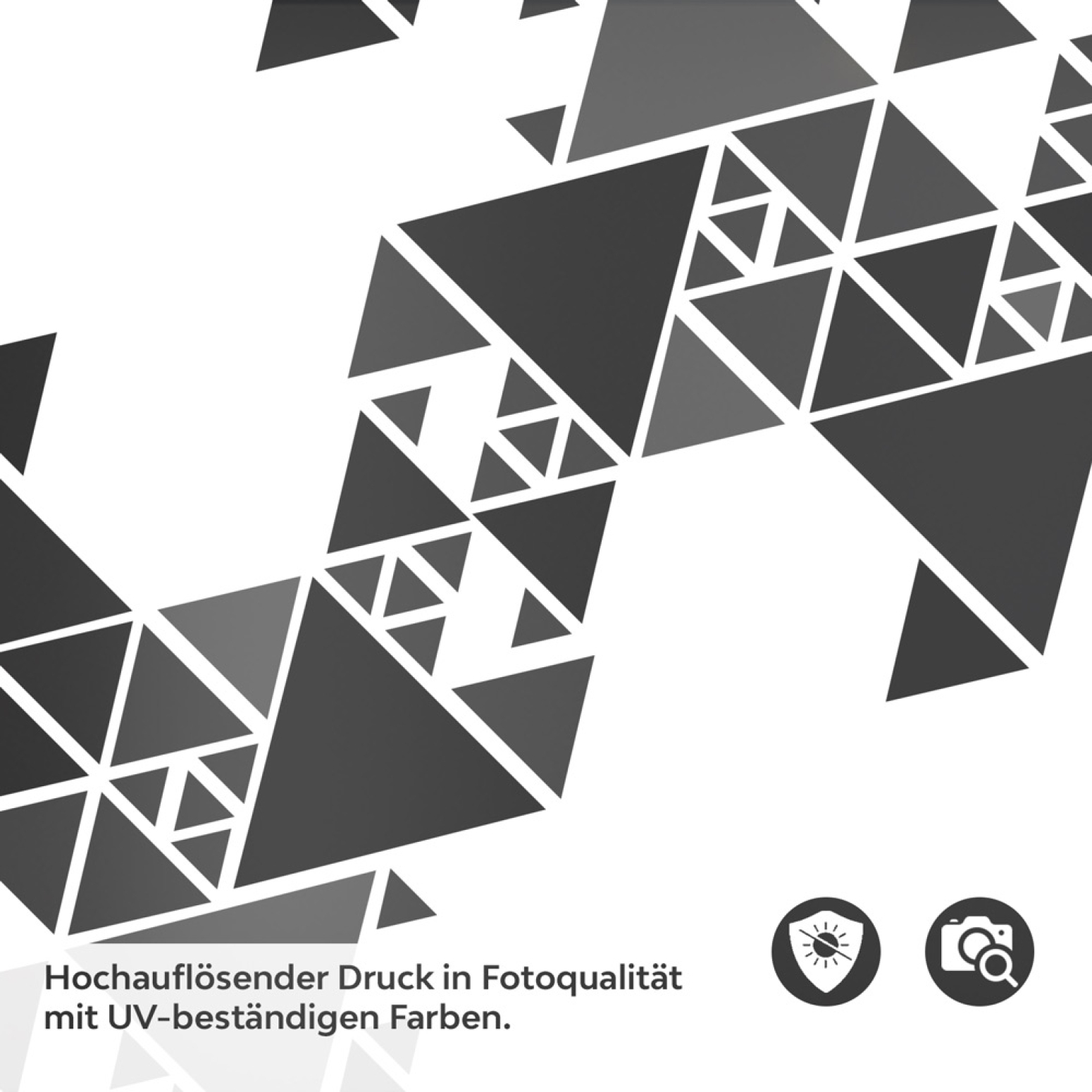 Türfolie Dreieck Muster Detailbild 2