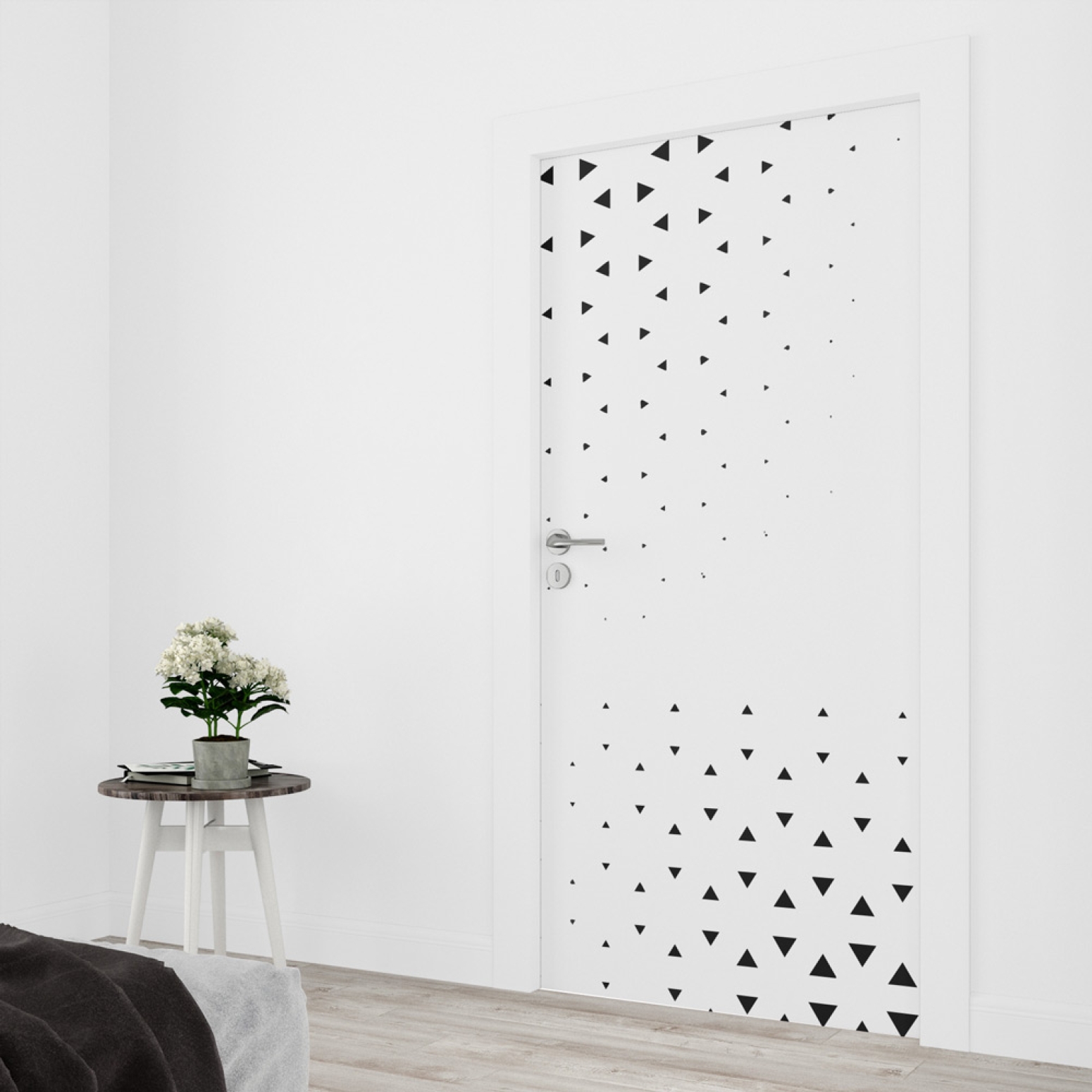 Türfolie kleine Dreiecke Artikelbild 2