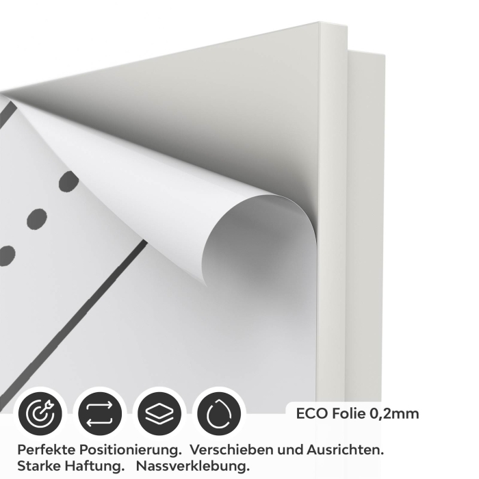 Türfolie Dashes ECO Folie