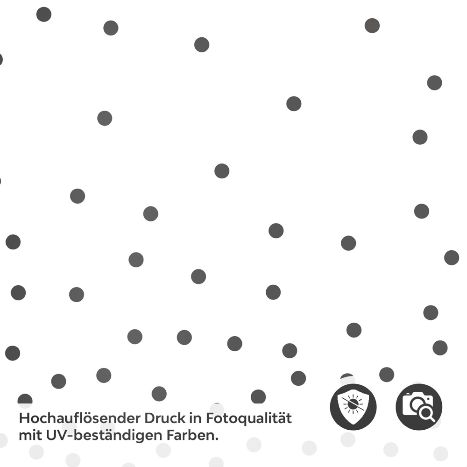 Türfolie Pünktchen Detailbild 2