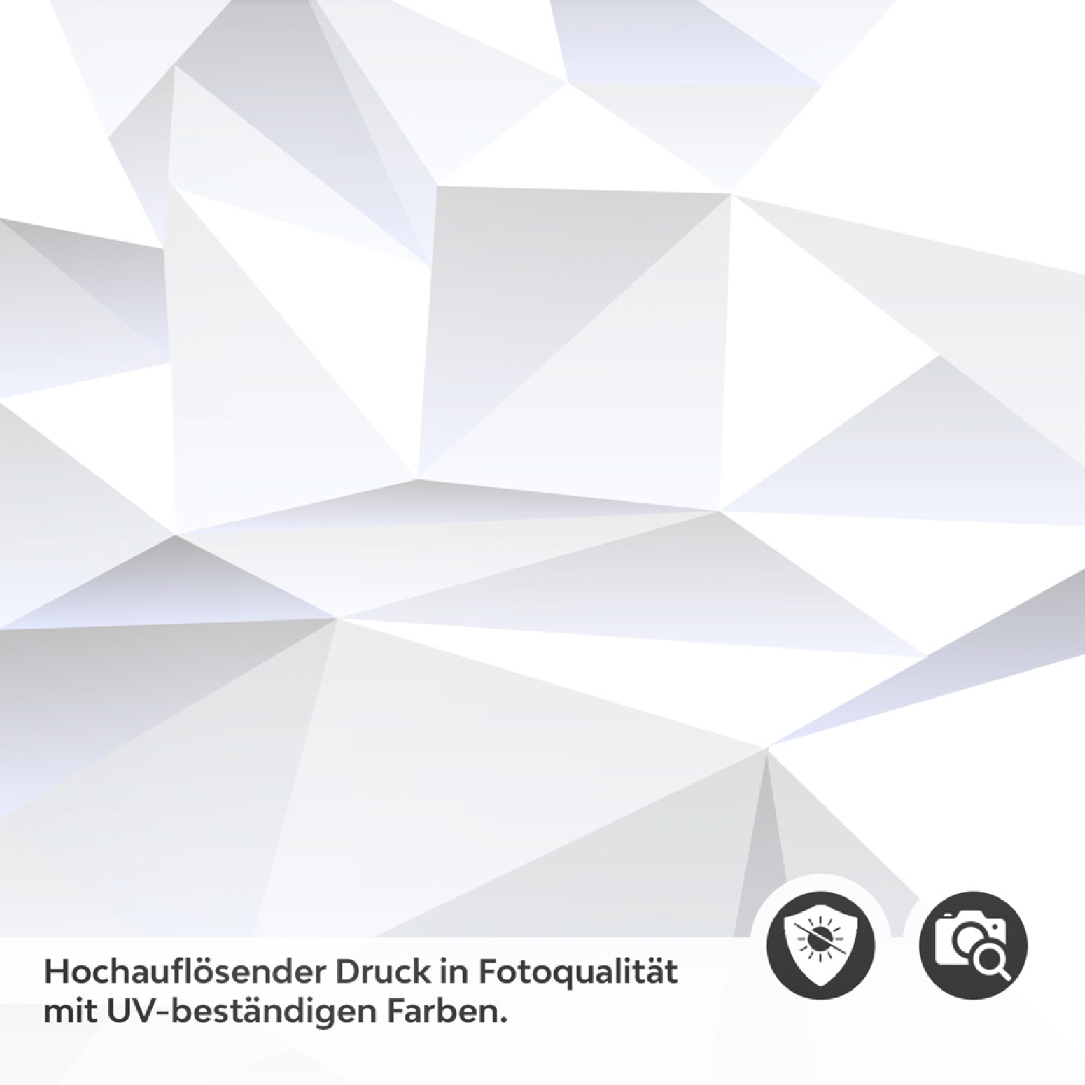 Türfolie Polygone Detailbild 2