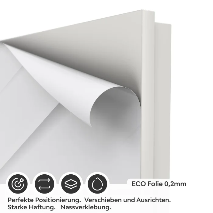 Türfolie mit modernen Linien ECO Folie