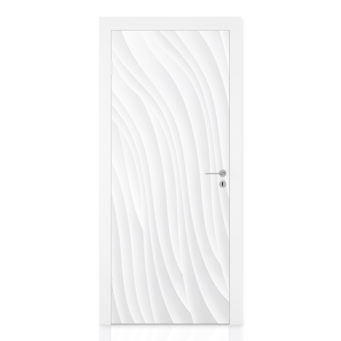 Türfolie Elegante Wellen