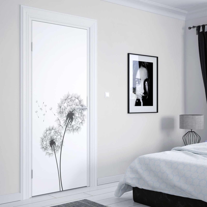 Türfolie Filigrane Pusteblumen Artikelbild 2