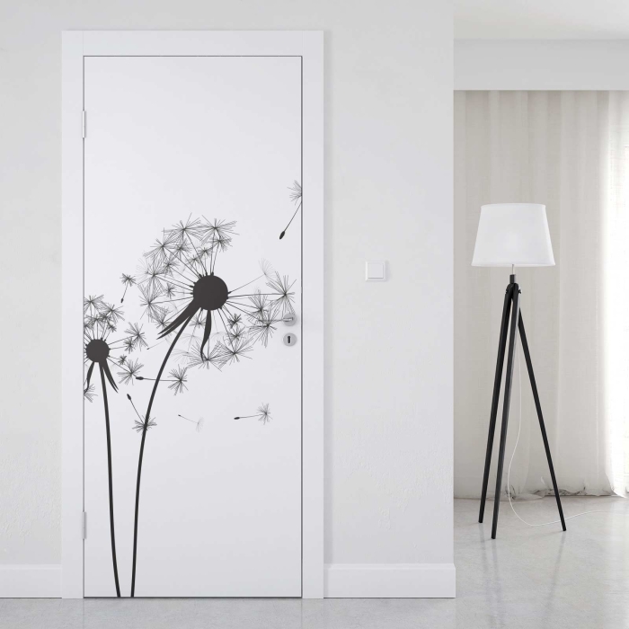 Türfolie Türfolie Zarte Pusteblumen Artikelbild 1