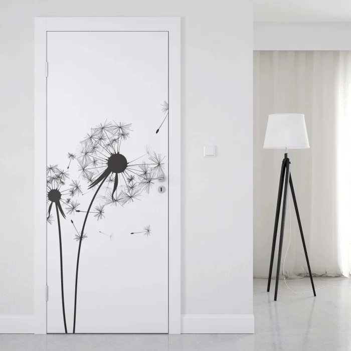 Türfolie Türfolie Zarte Pusteblumen Artikelbild 1