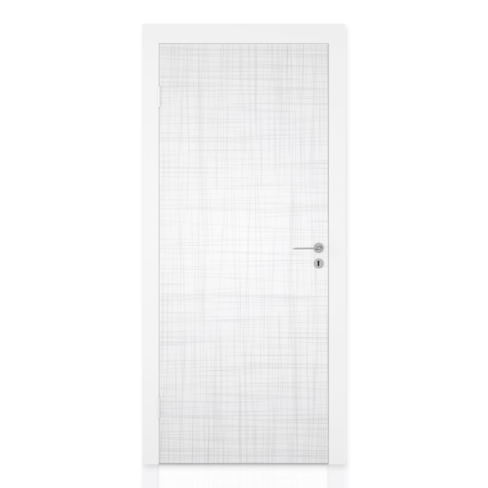 Türfolie Minimalistischer Linienraster Look