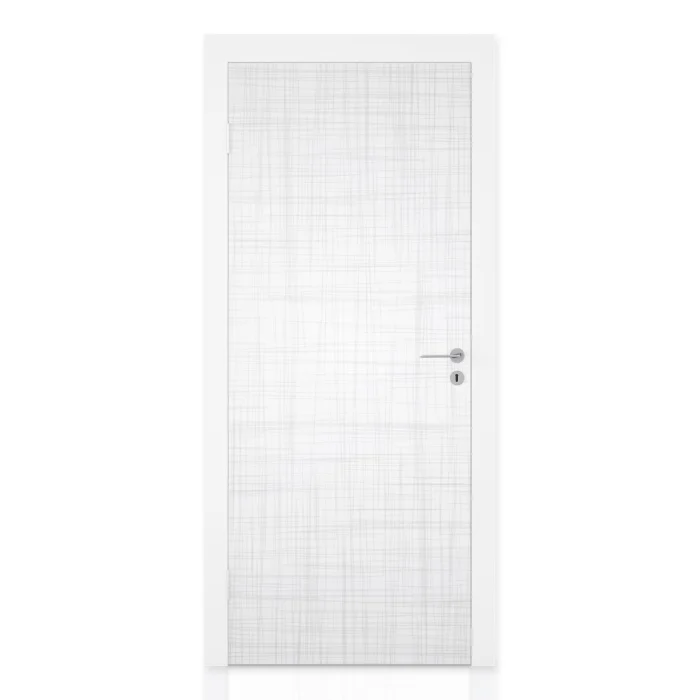 Türfolie Minimalistischer Linienraster Look Hauptbild 1