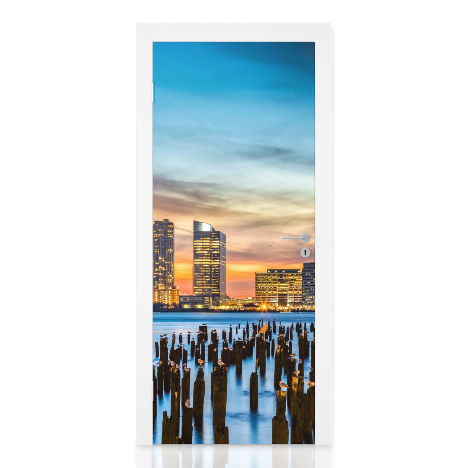 Türfolie New York Pier Point Hauptbild
