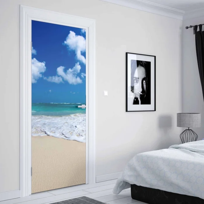 Türfolie Strand & Meerblick Artikelbild 2