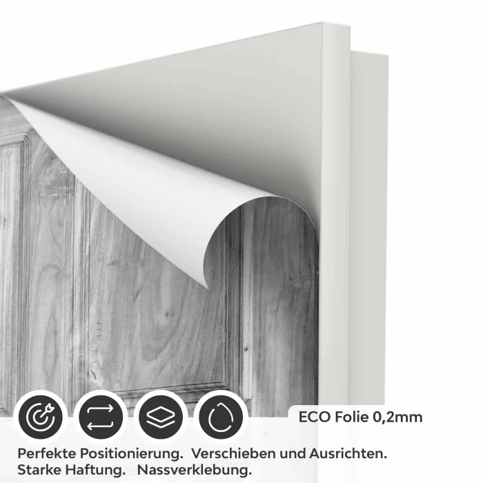 Türfolie Klassische Holztür ECO Folie