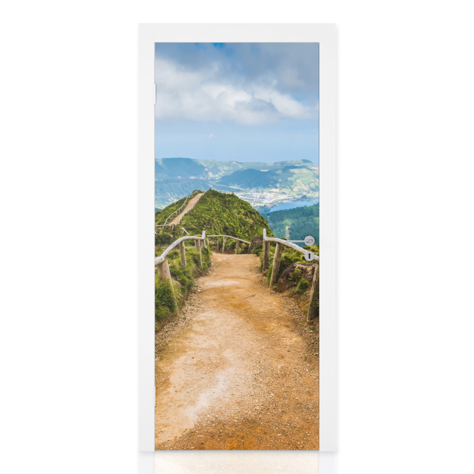 Türfolie Wanderweg Bayern Hauptbild 1