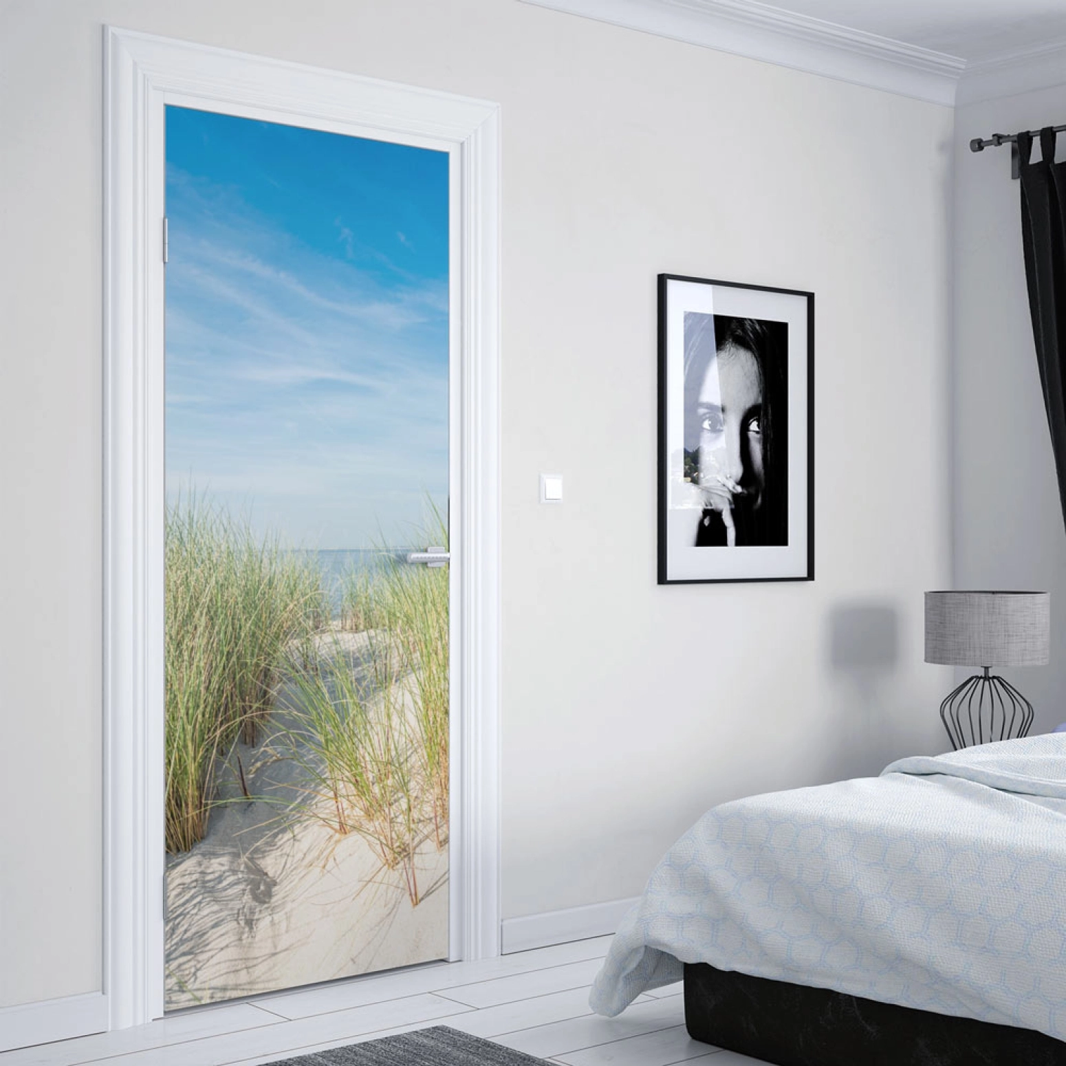 Türfolie Weg zum Strand in der Ostsee Artikelbild 2