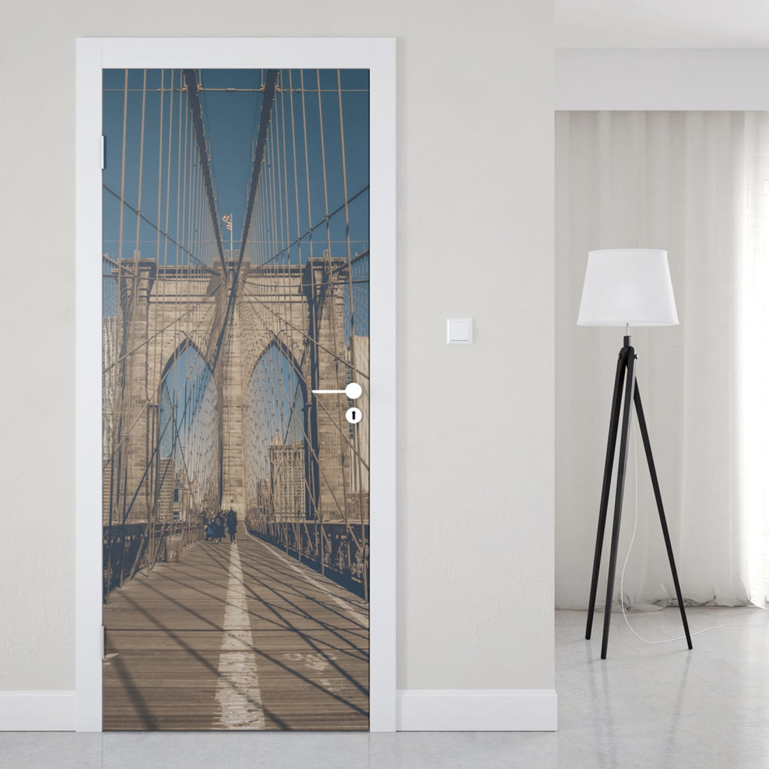 Türfolie Brooklyn Bridge