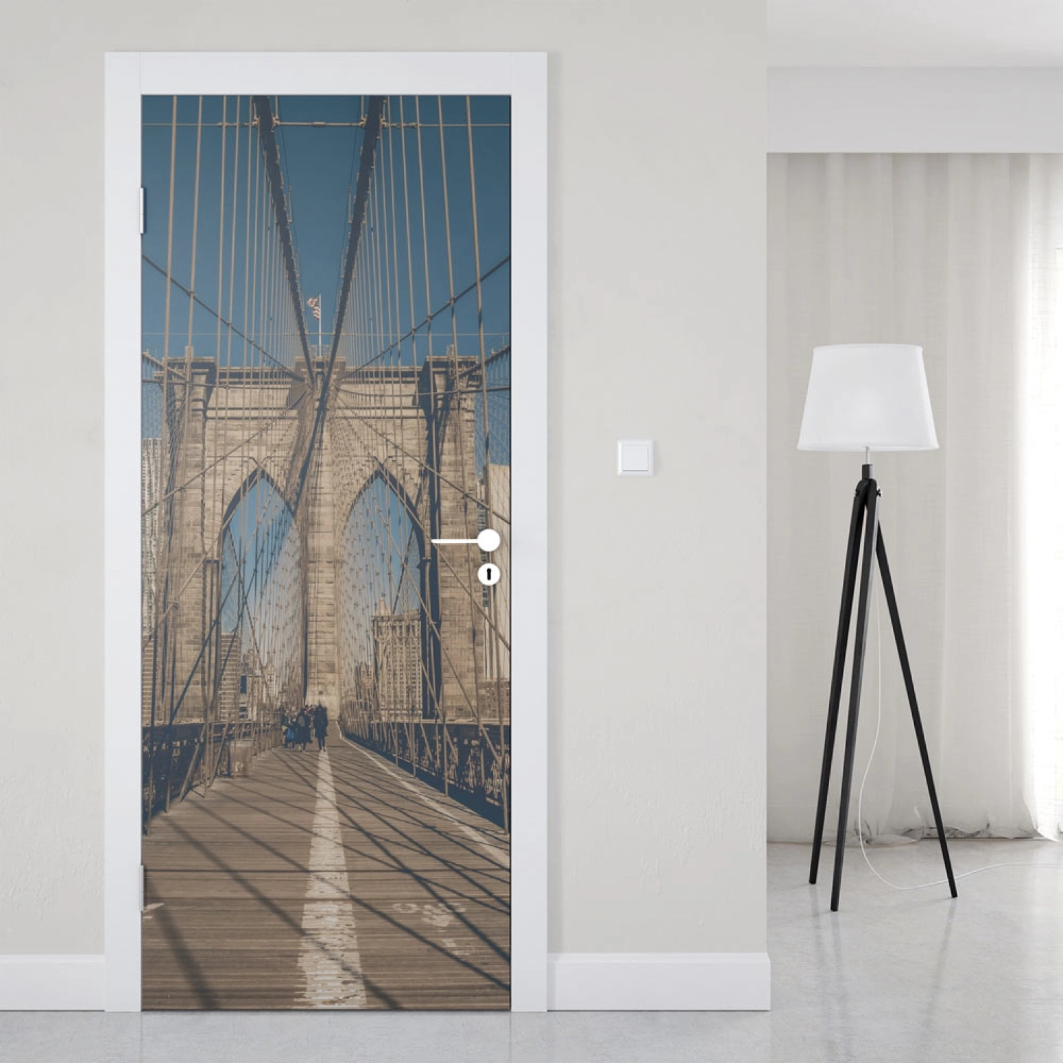 Türfolie Brooklyn Bridge Artikelbild 1