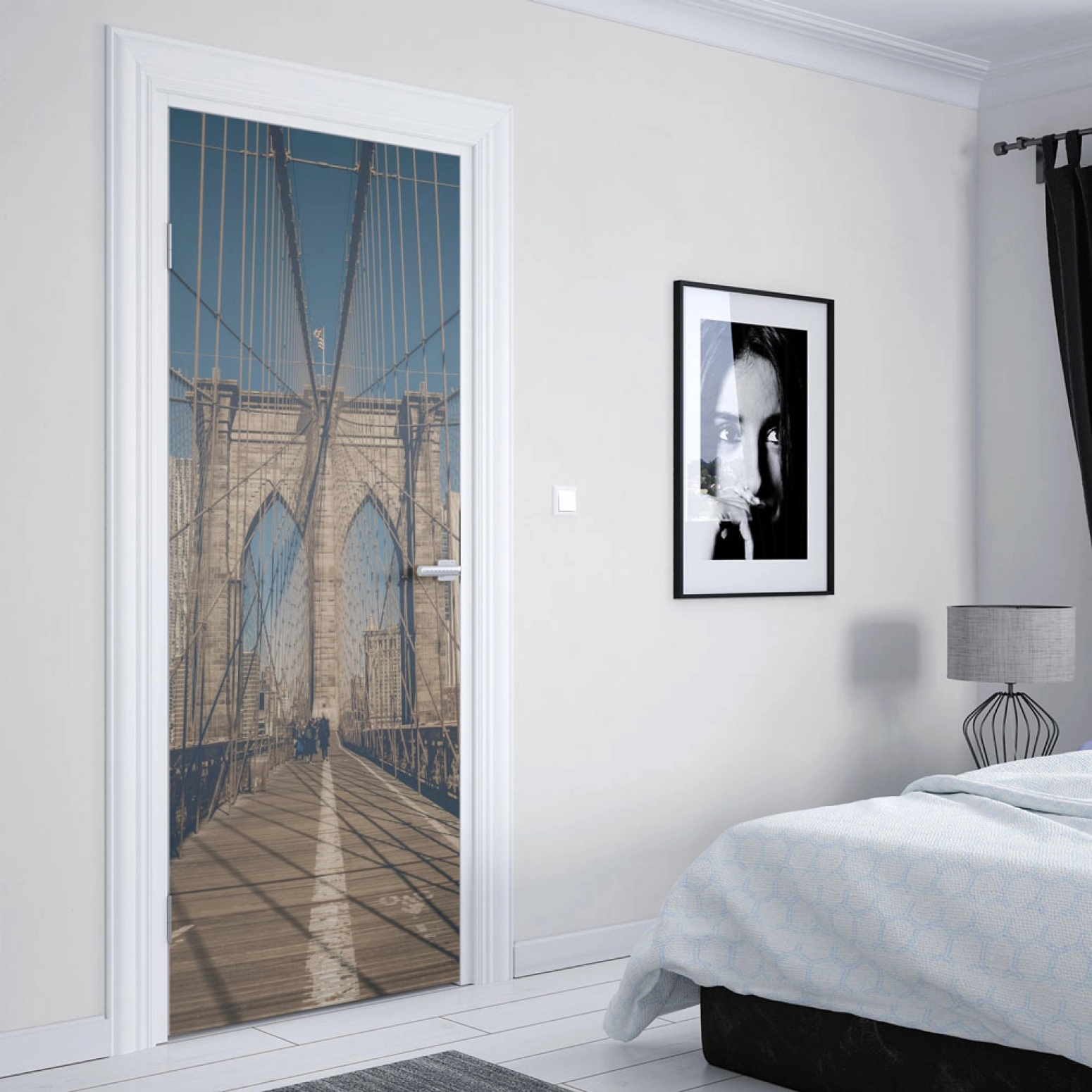 Türfolie Brooklyn Bridge Artikelbild 2