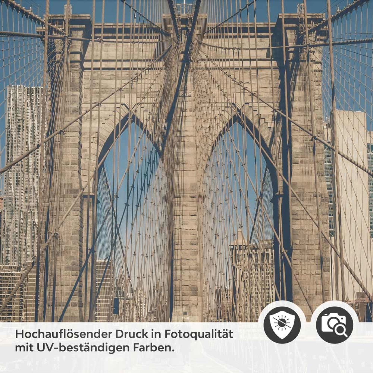 Türfolie Brooklyn Bridge Detailbild 2