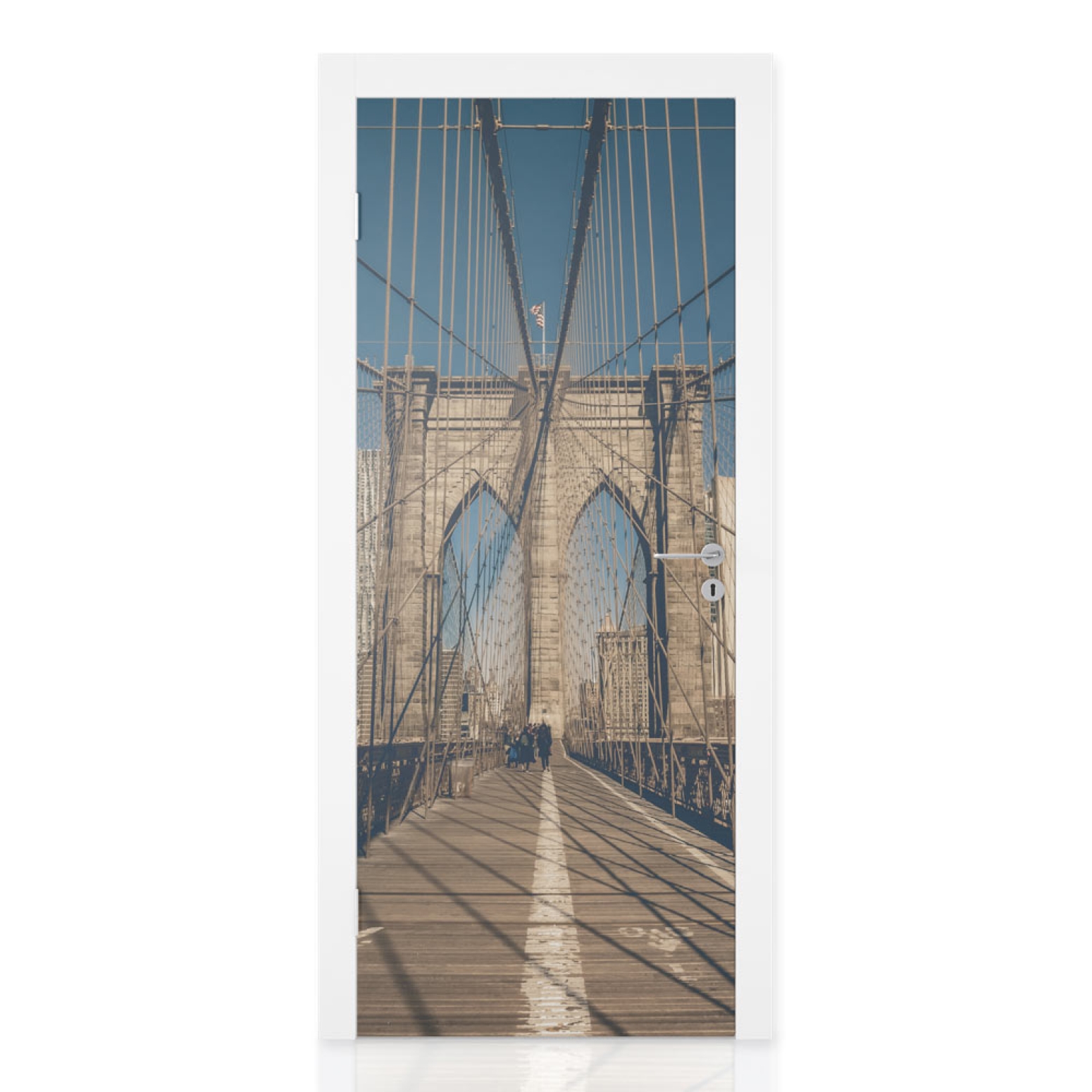 Türfolie Brooklyn Bridge Hauptbild 1