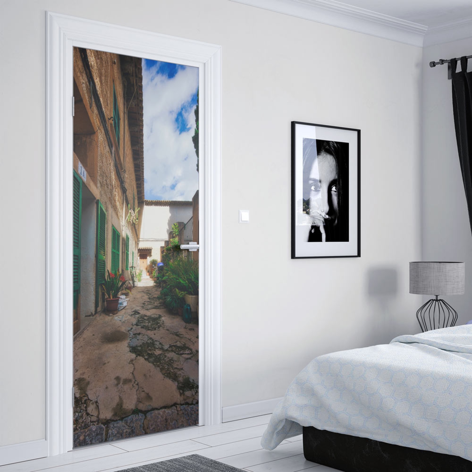 Türfolie Spaziergang Altstadt Valldemossa Artikelbild 2