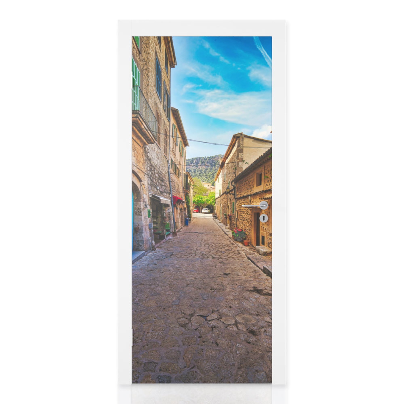 Türfolie Gasse in Valldemossa Mallorca Hauptbild 1