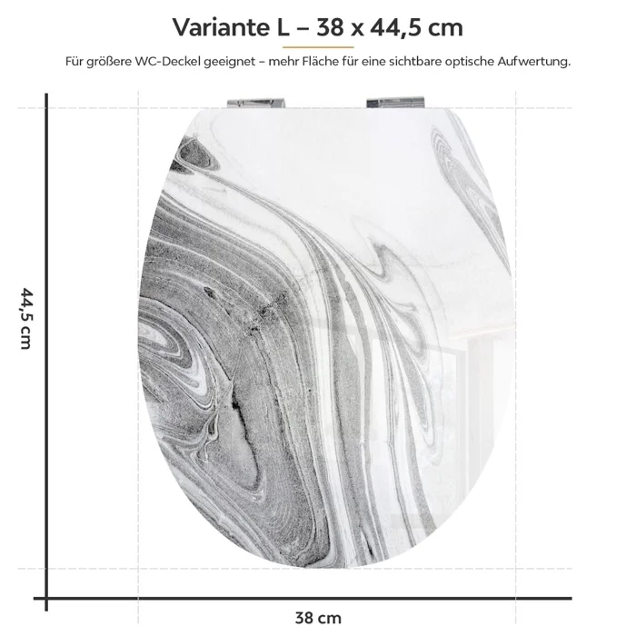 Aufkleber Marmoroptik Variante 38 x 44 cm