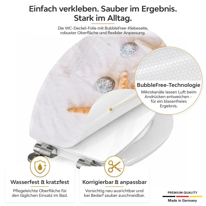 Wc-Deckel Aufkleber Stella Detailbild 1