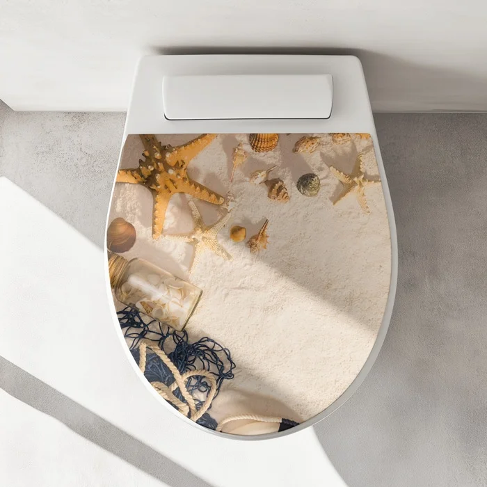 WC-Deckel Aufkleber Poseidon Artikelbild 1