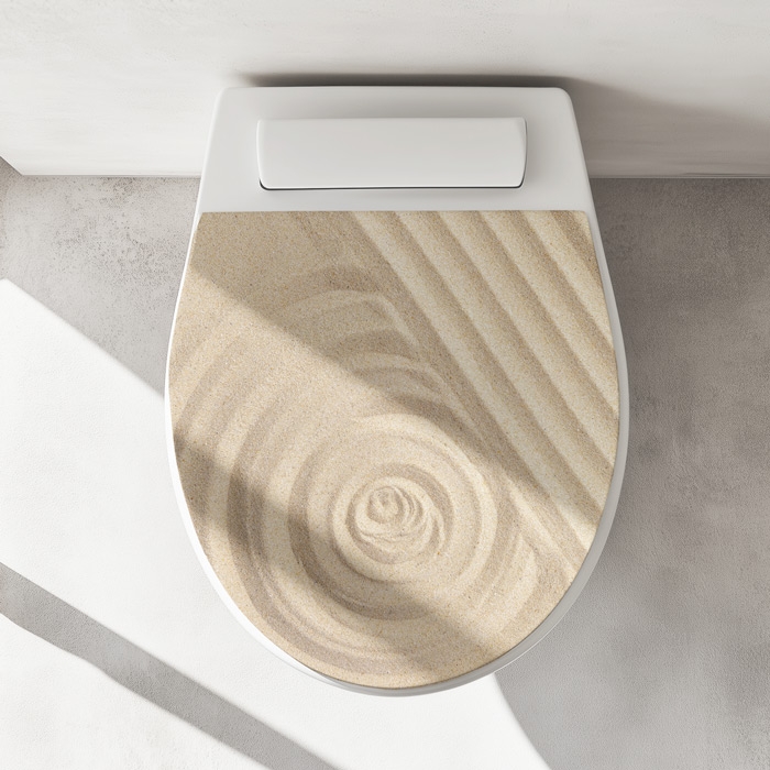 WC-Deckel Aufkleber Harmonie & Balance Artikelbild 1