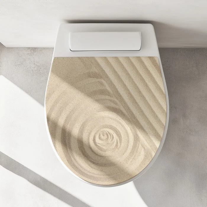 WC-Deckel Aufkleber Harmonie & Balance Artikelbild 1