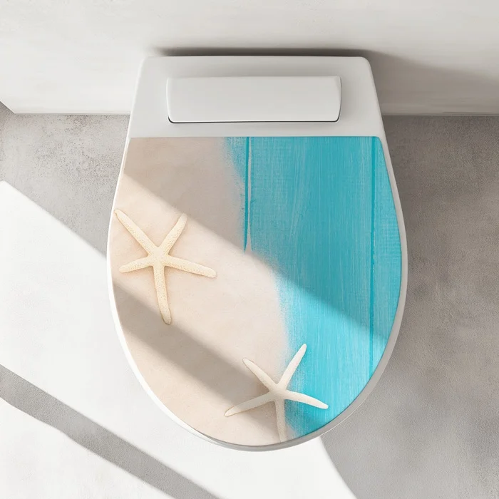 WC-Deckel Aufkleber Maritim Flair Artikelbild 1