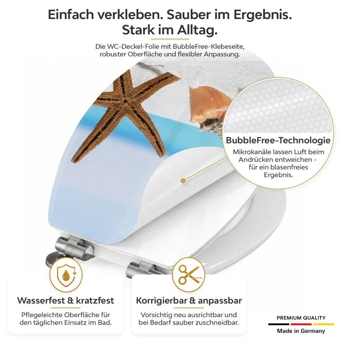 WC-Deckel Aufkleber Meeresbrise Detailbild 1
